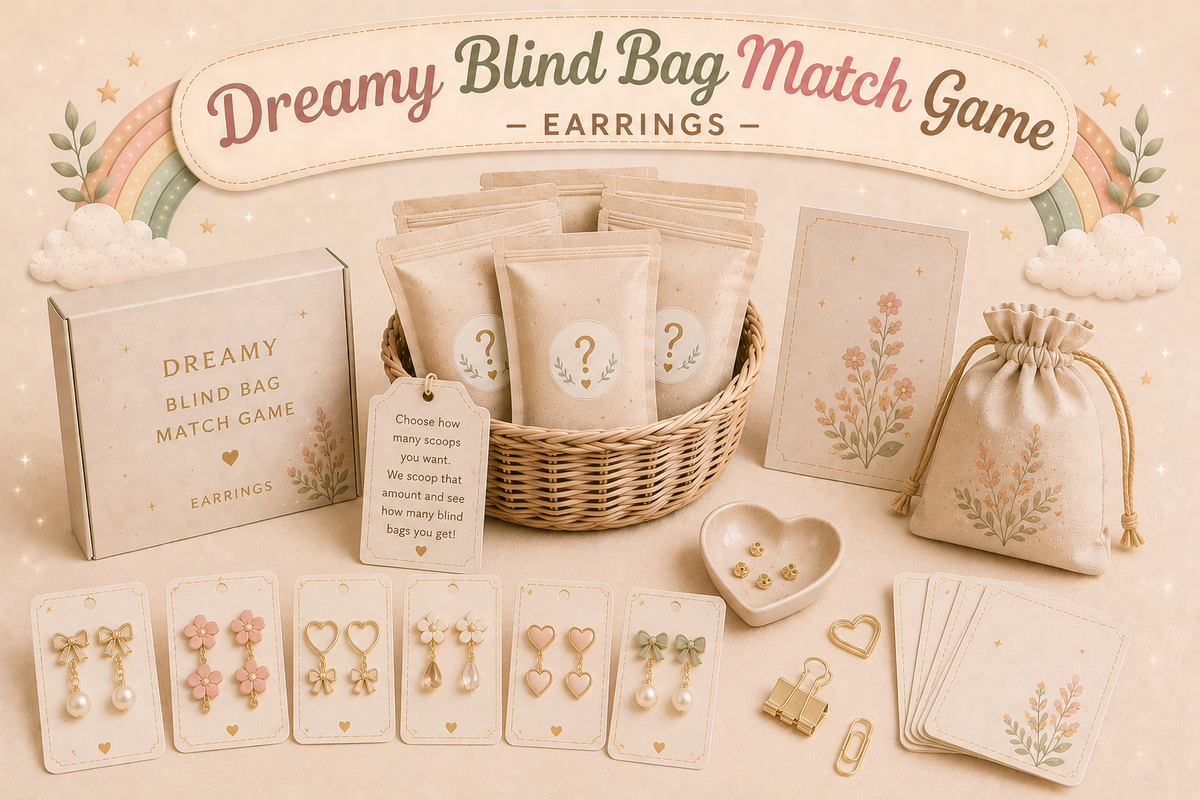 🎀 EARRING BLIND BAG EDIT: Match Game 🎀
