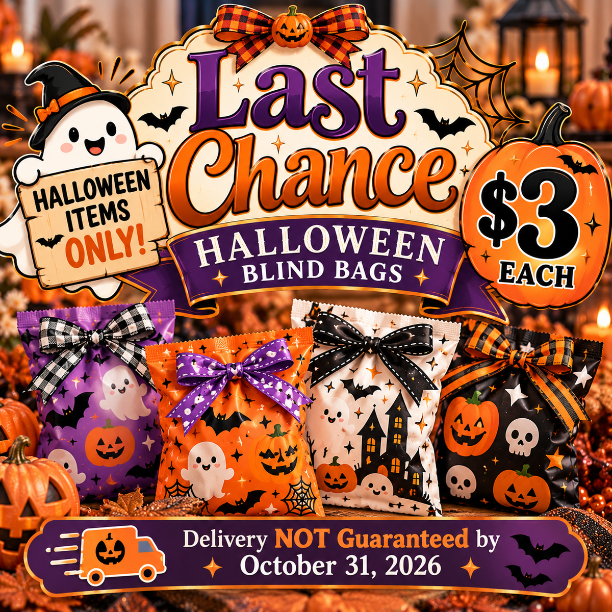 SALE $3!!!!   🎃 HALLOWEEN ONLY BLIND BAG EDIT 🎃