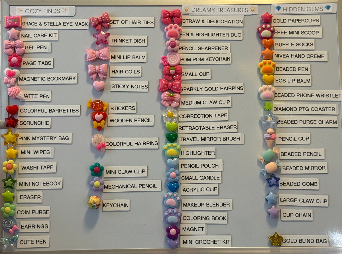 ✨ULTIMATE COLLECTION EDIT - all items currently on the Dreamy Scoops board!✨